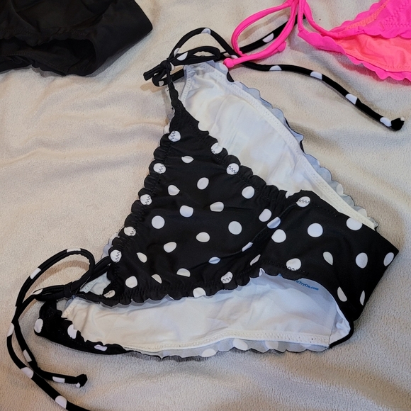 RARE 5 PAIRS NEW VS STRING RUCHED BIKINI BOTTOMS - Picture 8 of 15